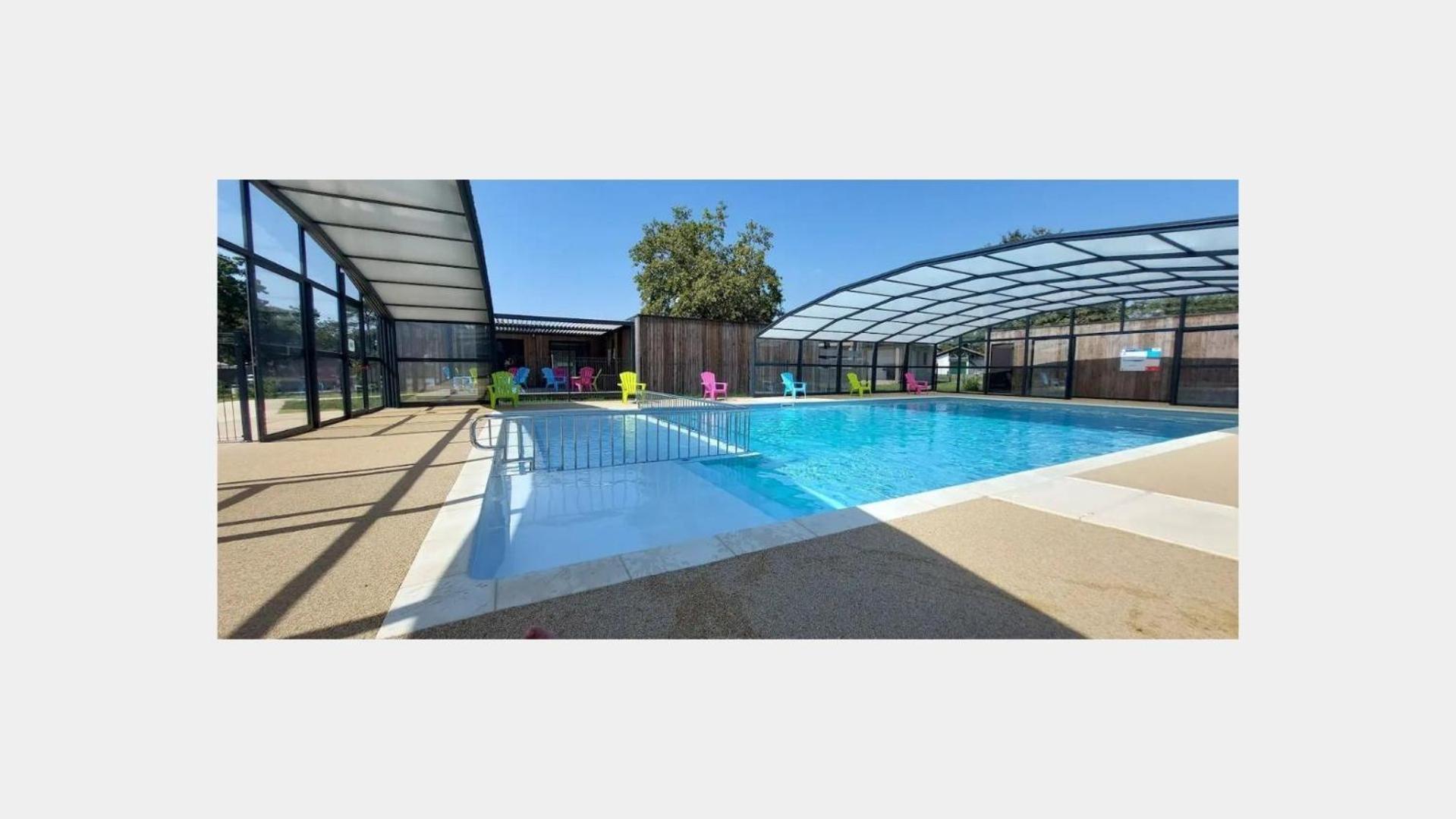 Chalet Le Bergeronnette Labouheyre Esterno foto